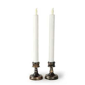 ❣️クリスマス❣️蝋燭 工芸品 2点とローソク台の3点セット Amazon｜ろうそく立て、燭台、キャンドルスタンド キャンドル